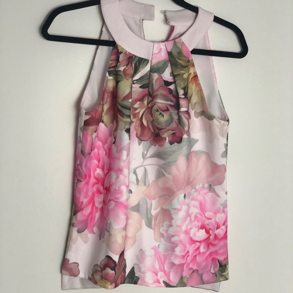 NWOT- Ted Baker top. Flower print- Size 1